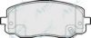 APEC braking PAD1458 Brake Pad Set, disc brake